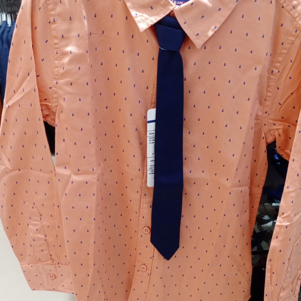 Kids Formal partywear Shirt with Tie Age 5 years to 7 years boy - Picture 1 of 2